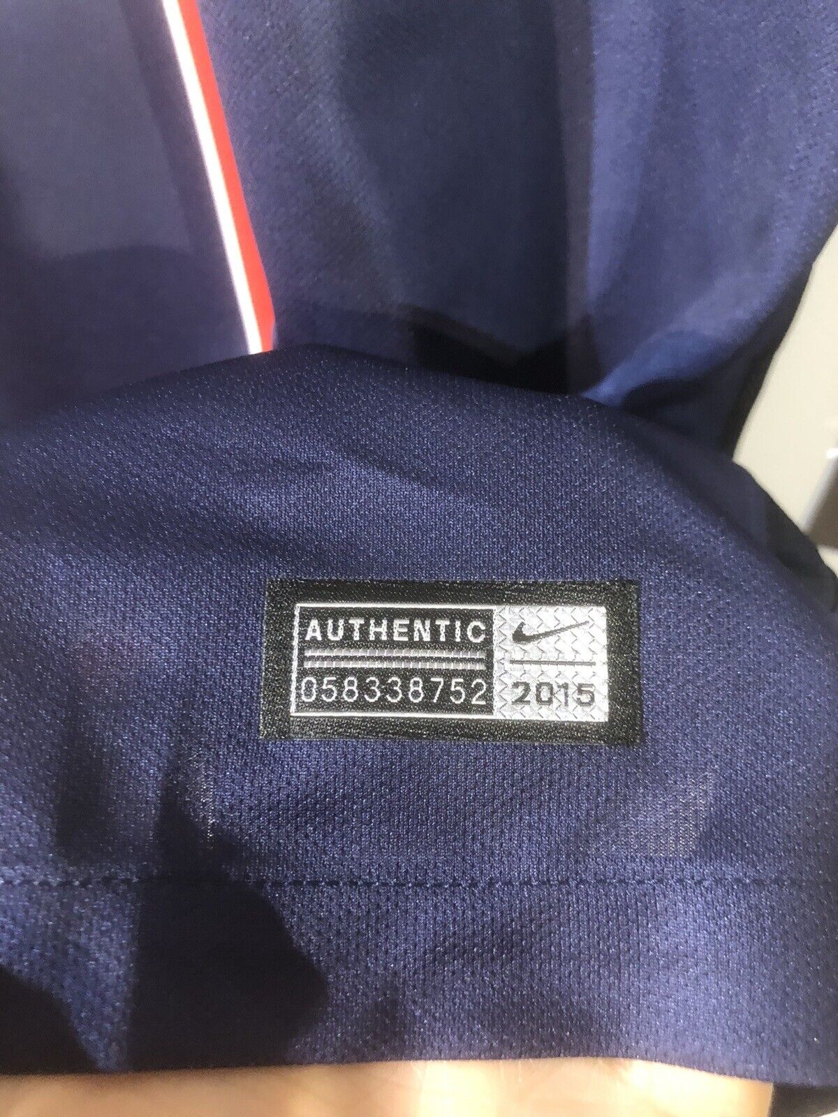 Rabiot #25 Paris St Germain 2015/16 Medium Home Shirt Nike BNWT