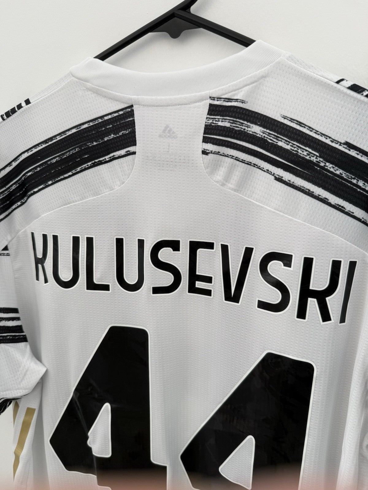 Juventus Kulusevski #44 2020/21 Large Authentic Home Shirt Adidas BNWT GJ7601