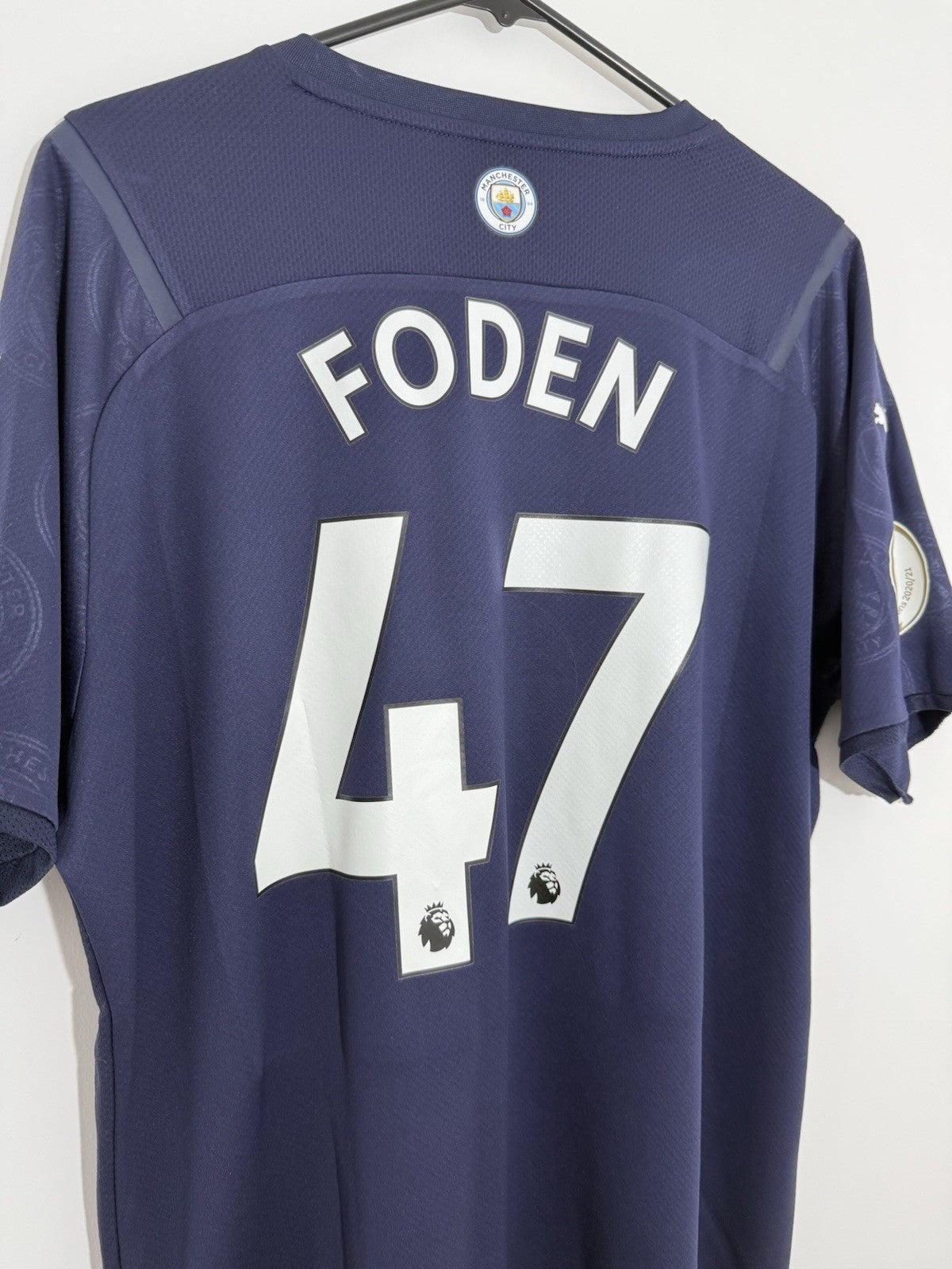 Manchester City Foden #47 2021/22 XL 3rd Shirt Puma BNWT 759219-03