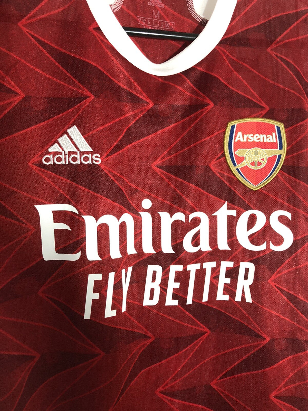 Arsenal Saka #7 2020/21 Euro Medium Home Shirt BNWT EH7814