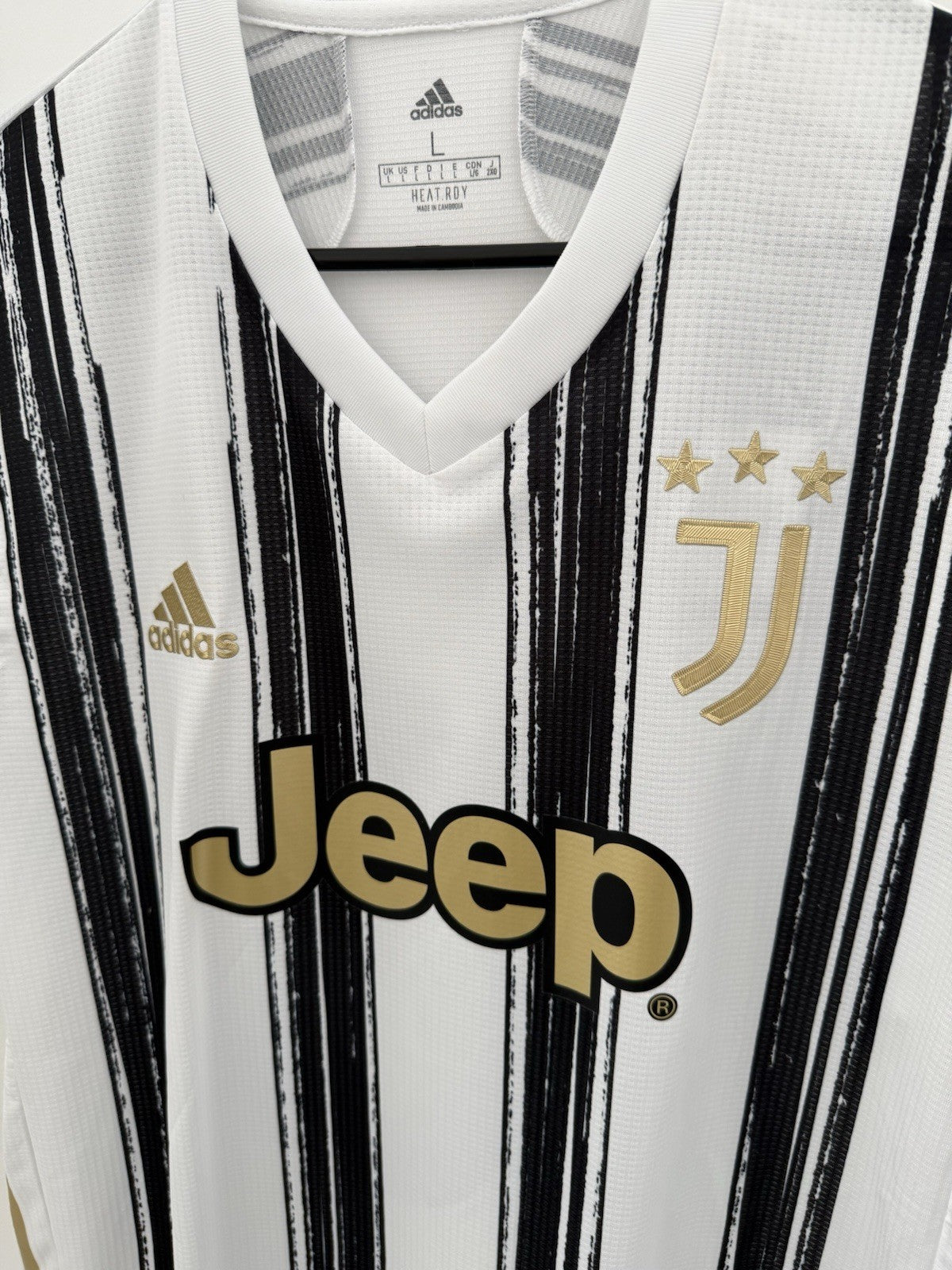 Juventus Dybala #10 2020/21 Large Home Authentic Shirt Adidas BNWT GJ7601