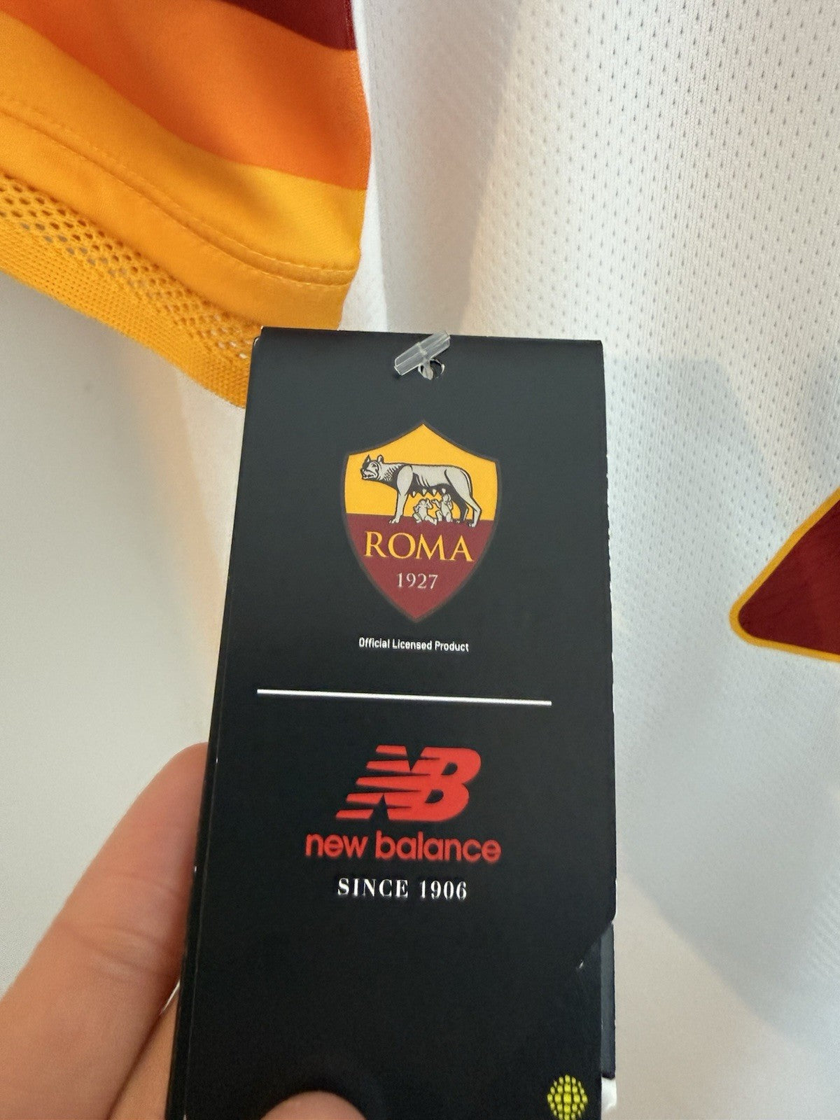 AS Roma Pellegrini #7 2021/22 XL Away Pro Shirt New Balance BNWT MT130235