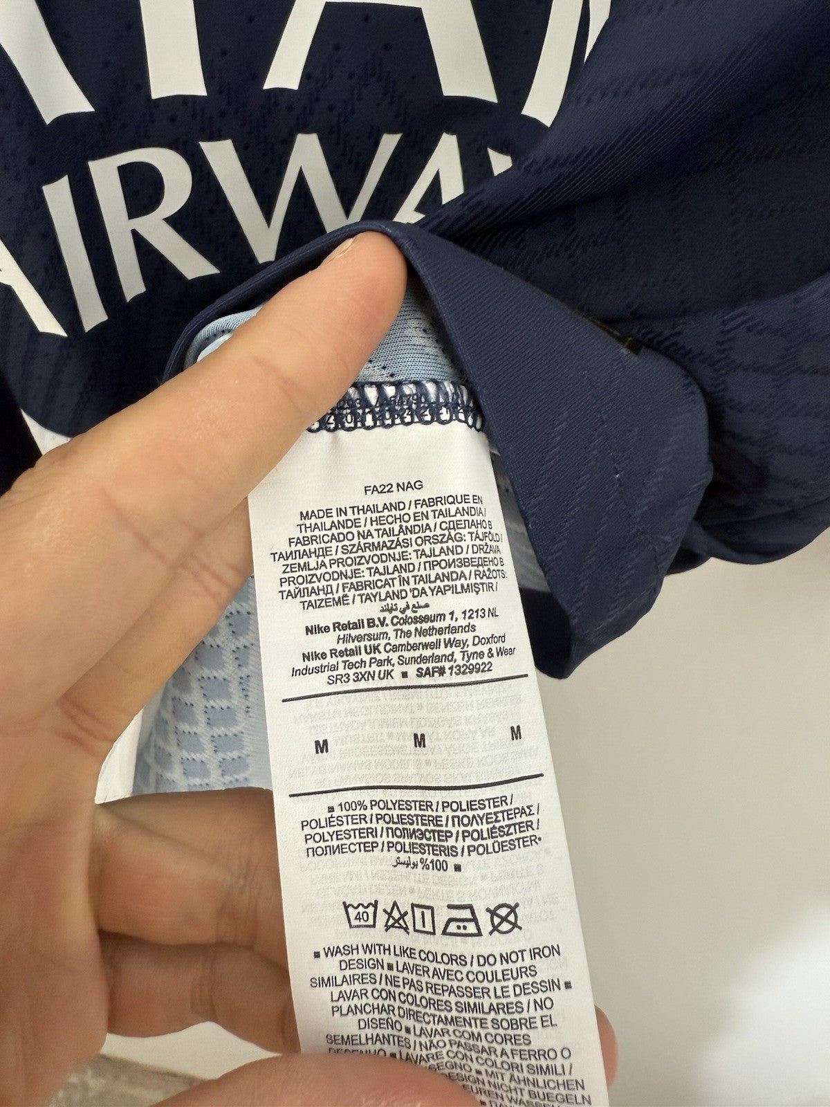 PSG Messi #30 DriFitAdv 2022/23 Medium Home Shirt Excellent Condition DJ7649-480