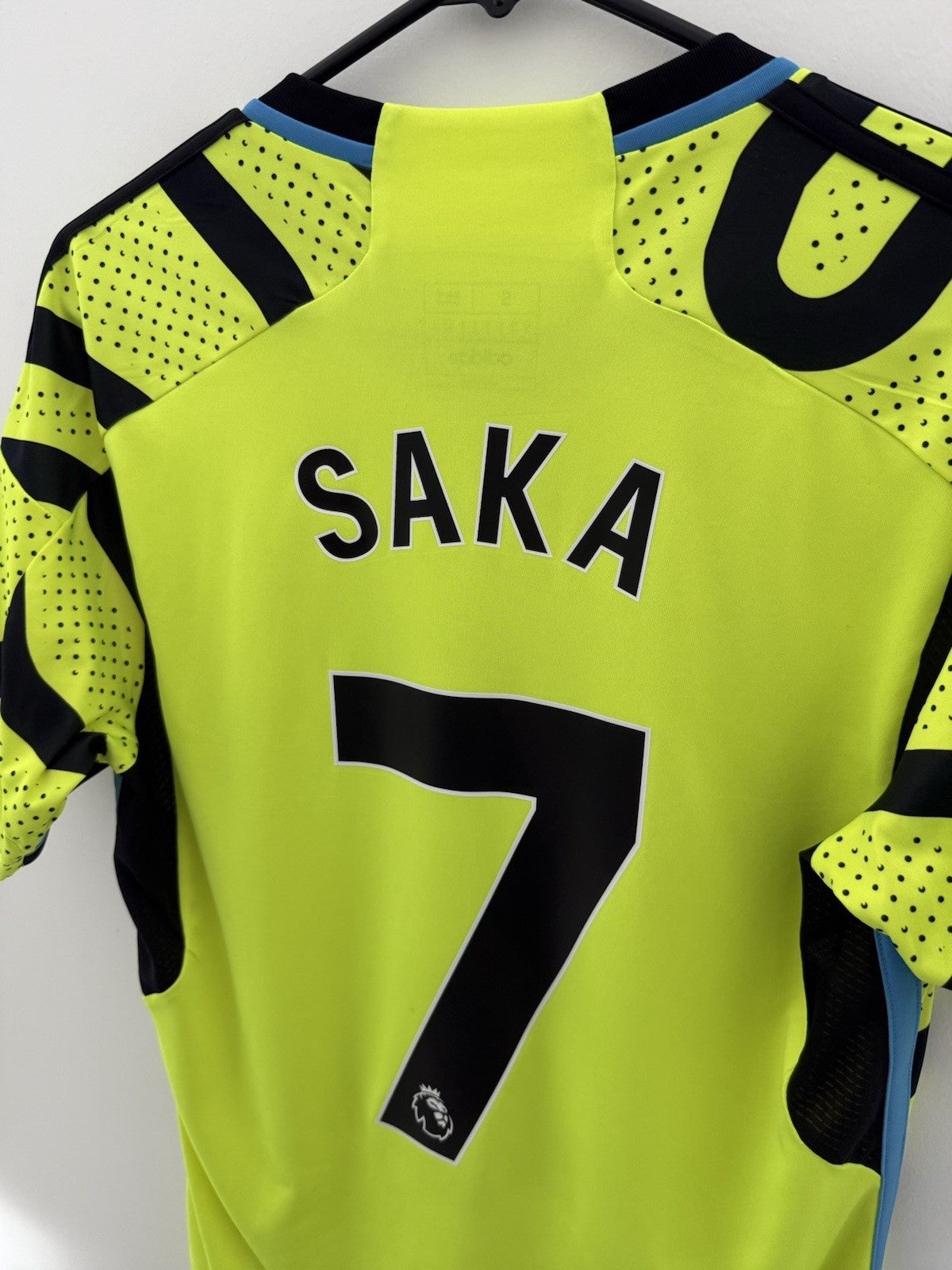 Arsenal Saka #7 2023/24 Small Away Shirt Adidas Excellent Condition HR6927