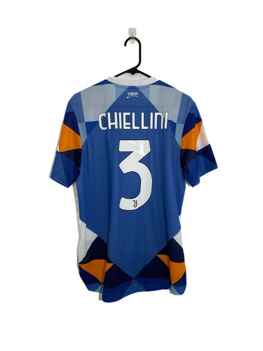 Juventus Chiellini #3 2021/22 Medium 4th Shirt Adidas BNWT HM6516