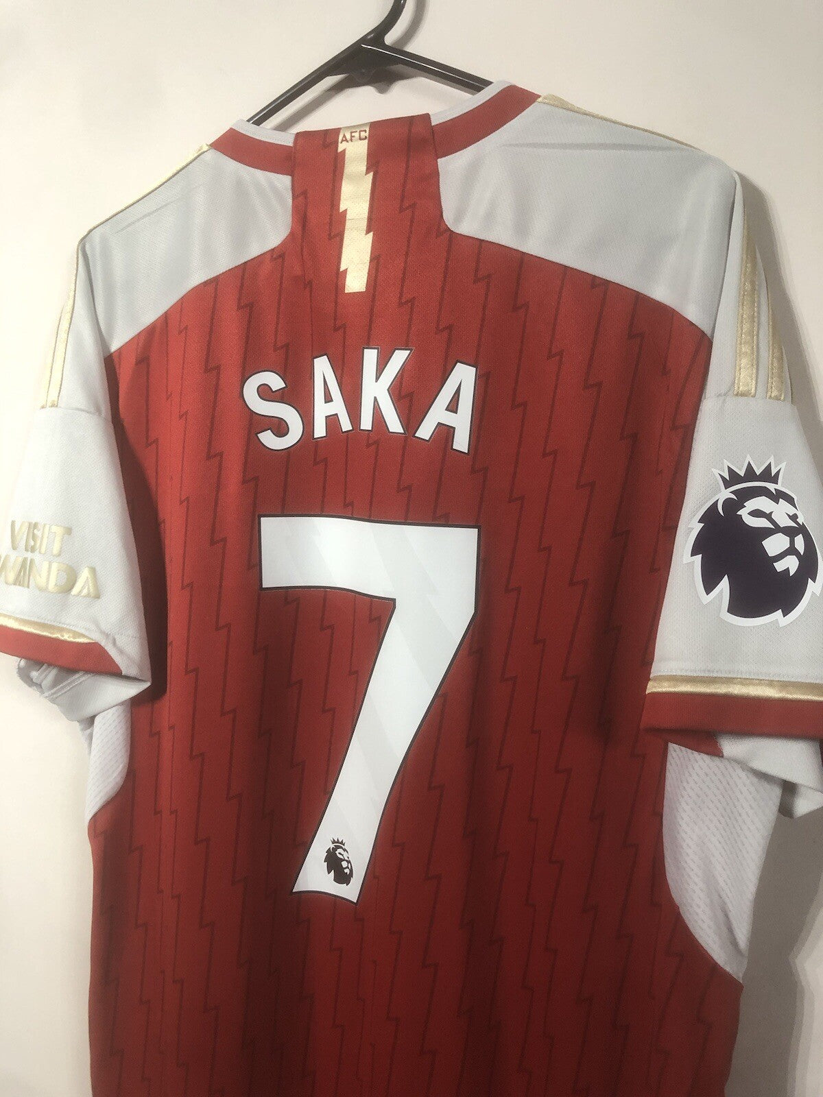 Arsenal Saka #7 2023/24 XL Home Shirt Adidas Excellent Condition HR6929