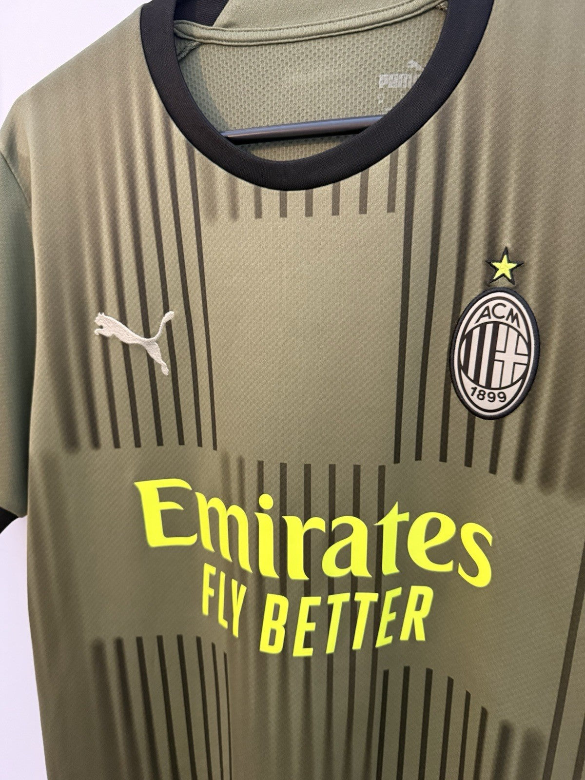 AC Milan De Ketelaere #90 2022/23 Medium 3rd Shirt Excellent Condition 765843-03
