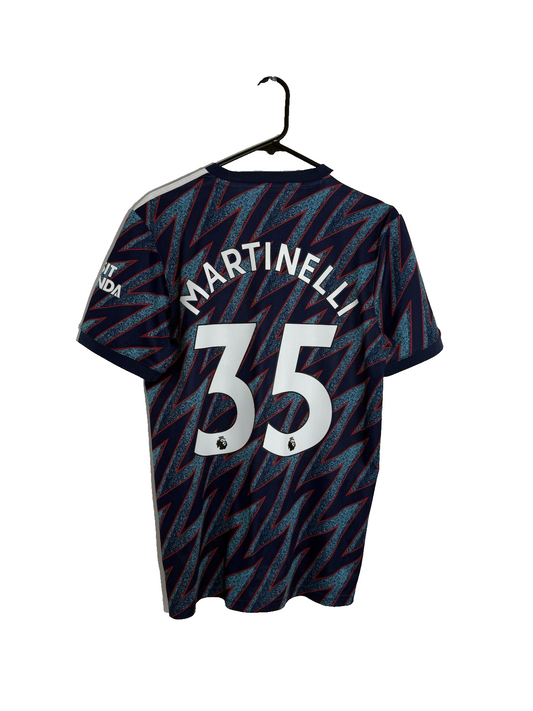 Arsenal Martinelli #35 2021/22 Medium 3rd Shirt Excellent Condition GM0213