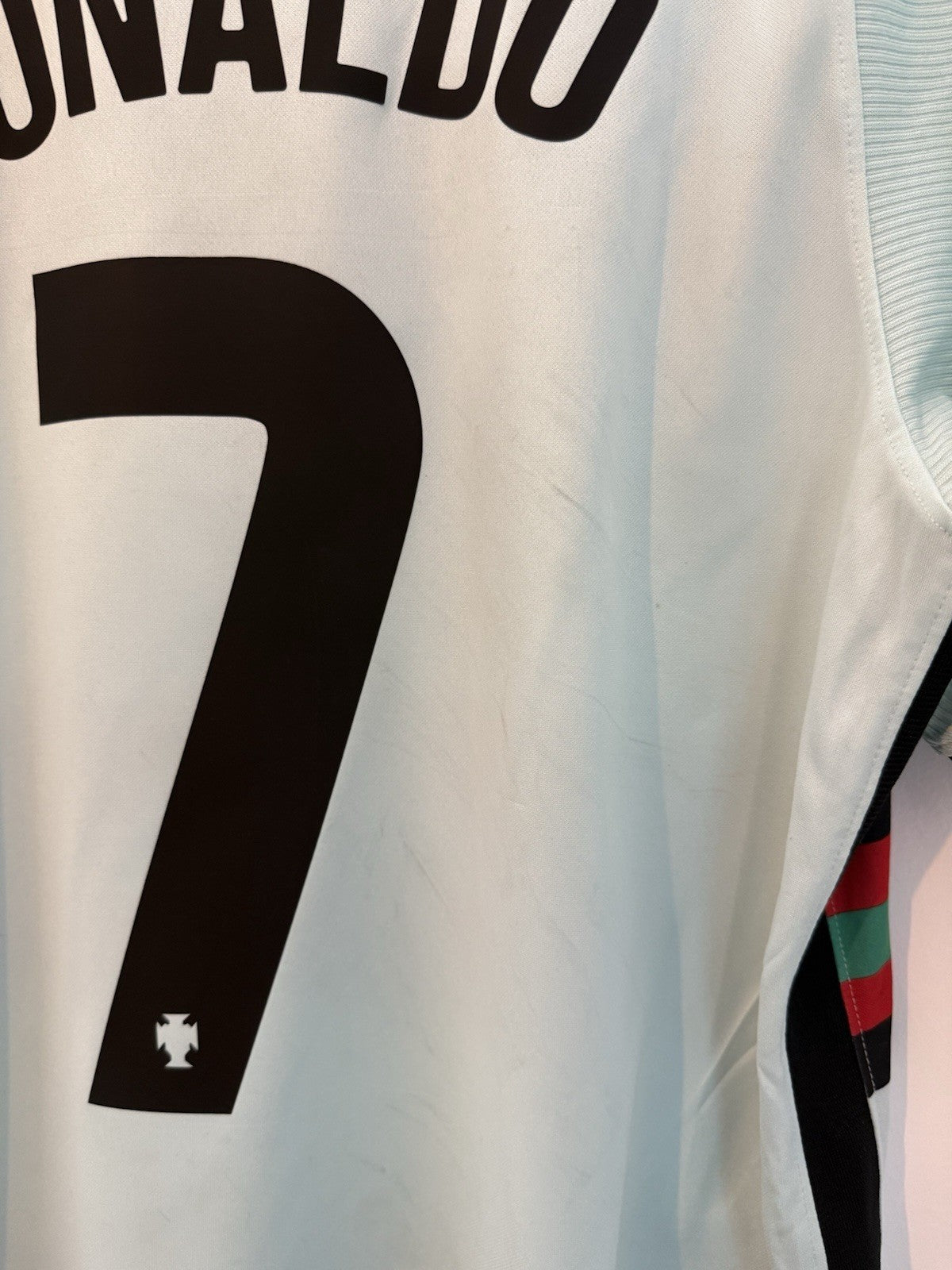 Portugal Ronaldo #7 2020 Away Large Shirt Nike Very Good Condition CD0703-336