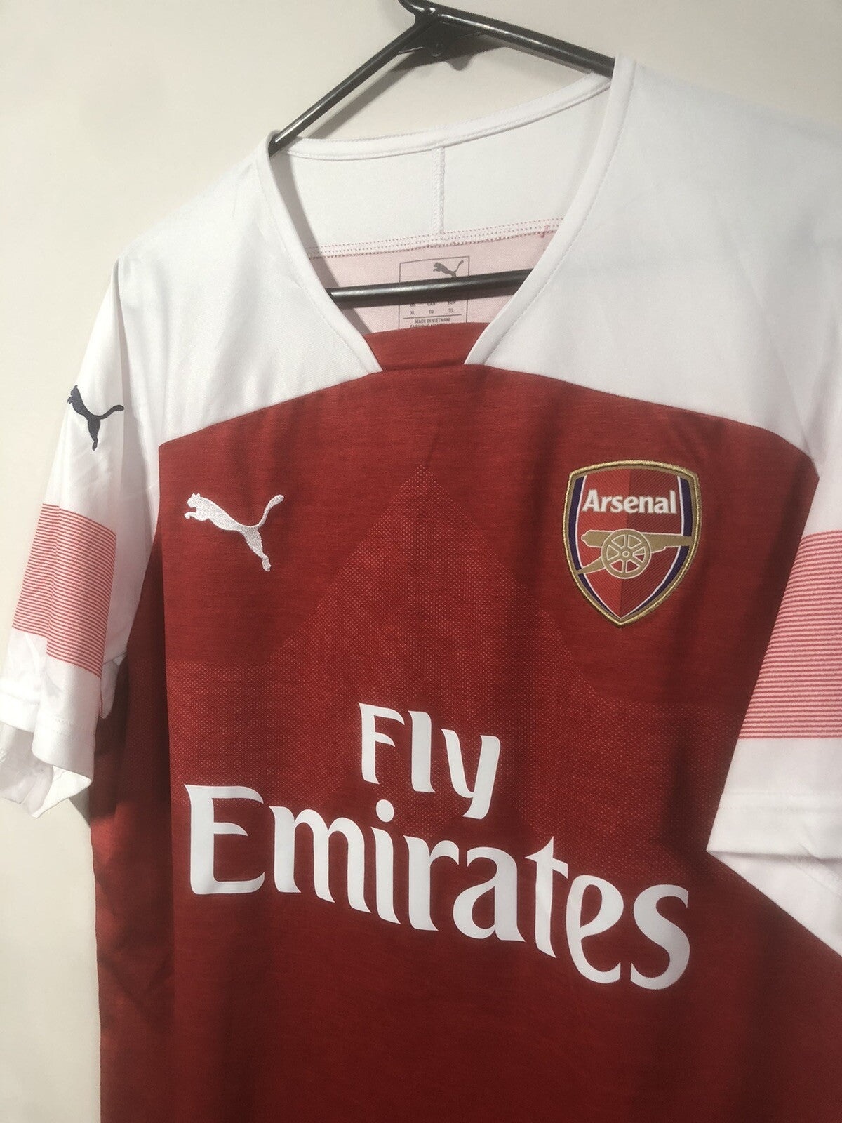 Arsenal Xhaka #34 2018/19 XL Home Shirt Puma Excellent Condition 753209-12
