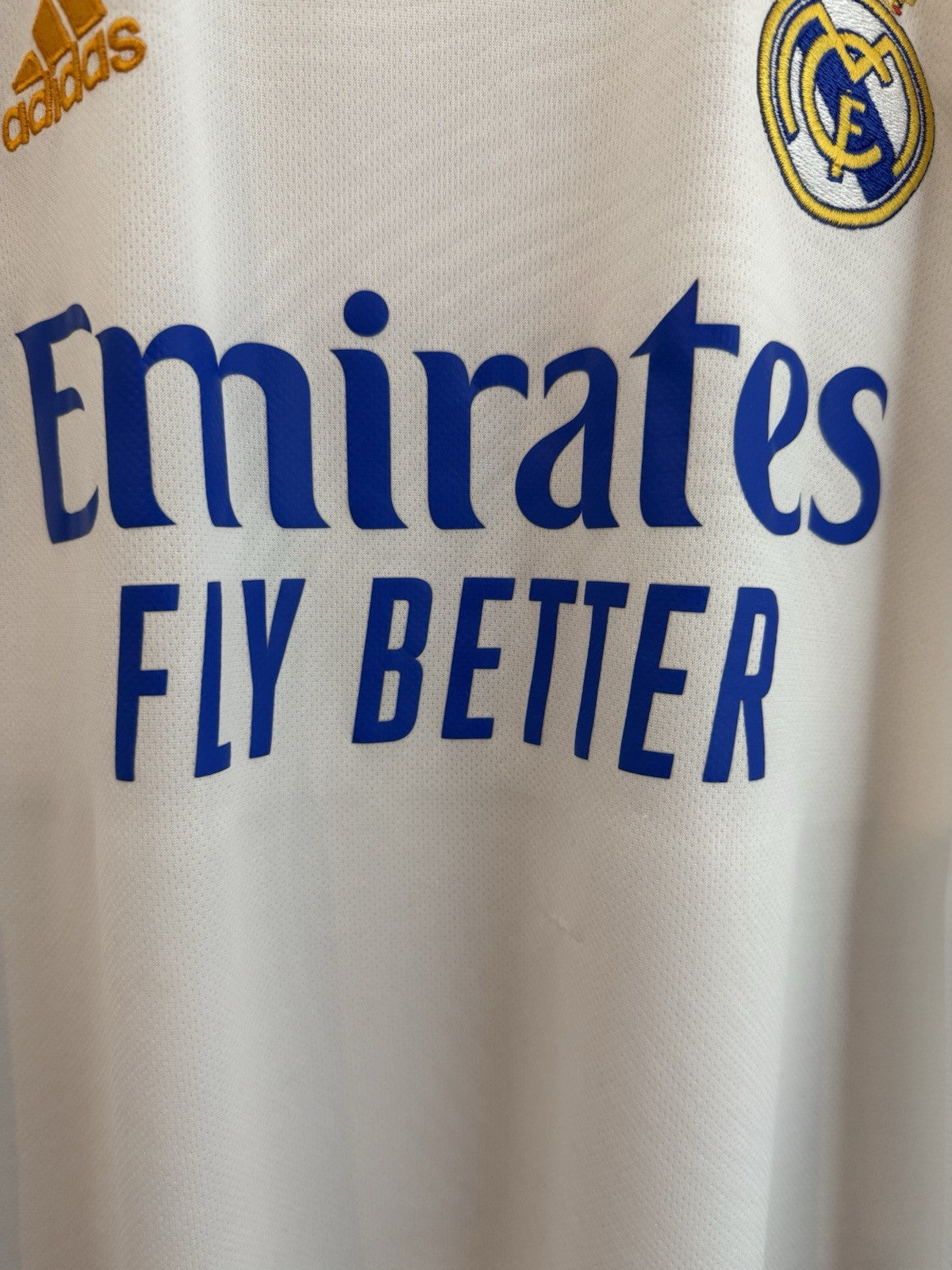 Real Madrid Isco #22 2021/22 Medium Home Shirt Adidas Excellent Condition GQ1359