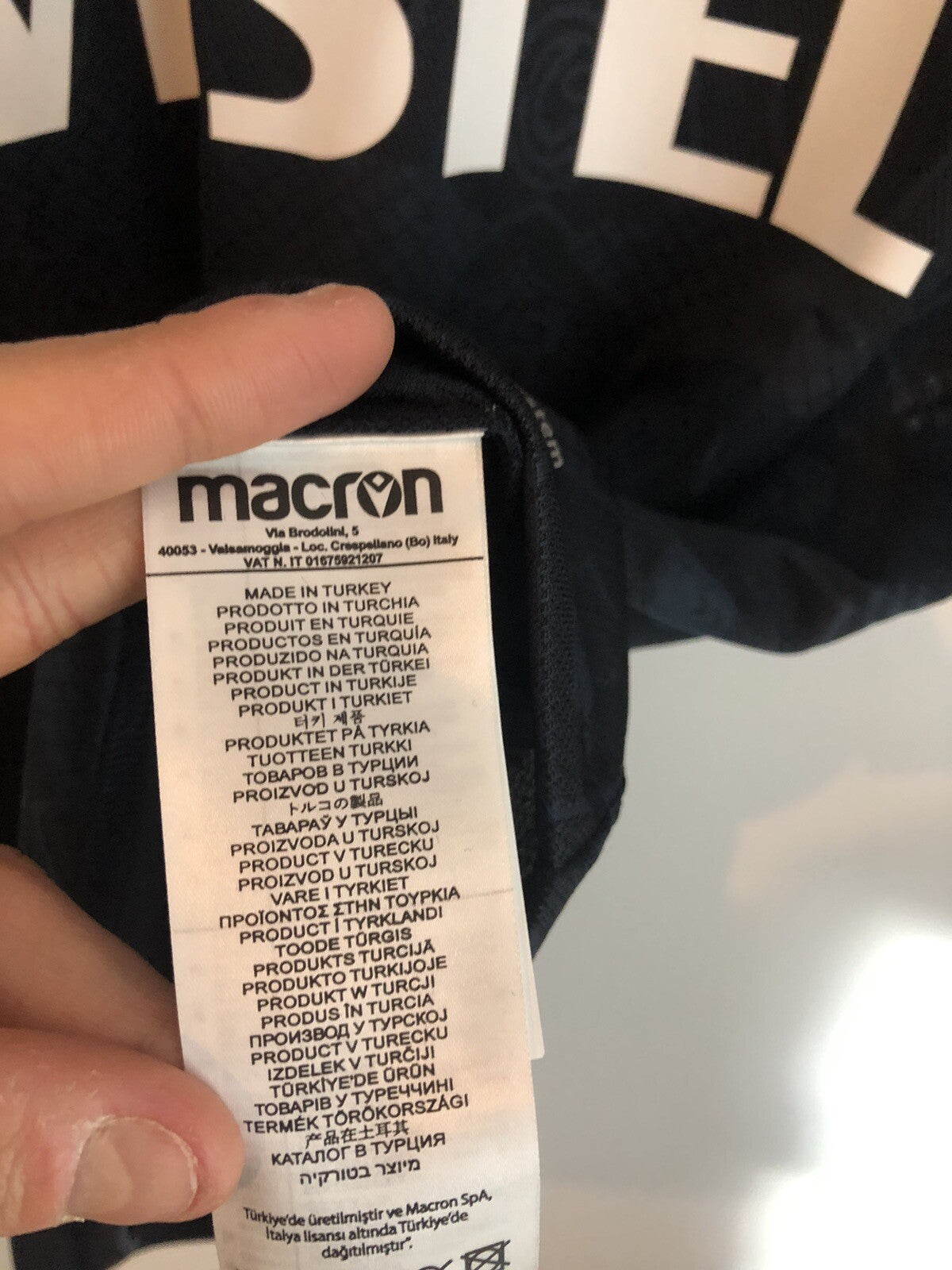 Trabzonspor 2020/21 Large Authentic 3rd Shirt Macron BNWT