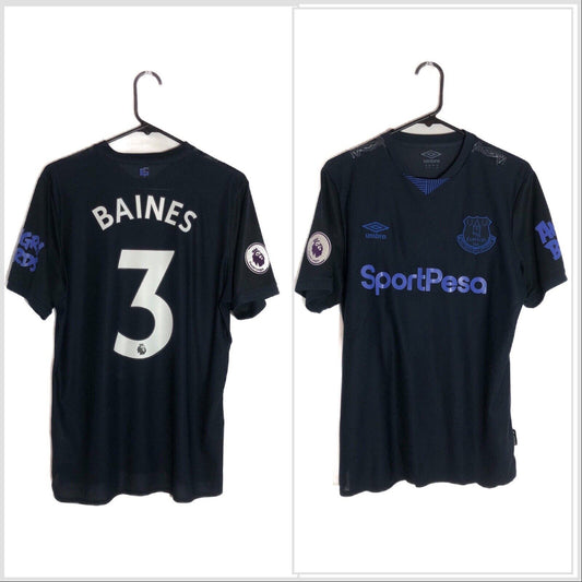 Baines 3 Everton Large 2019 20 3rd Shirt Umbro Excellent Condition