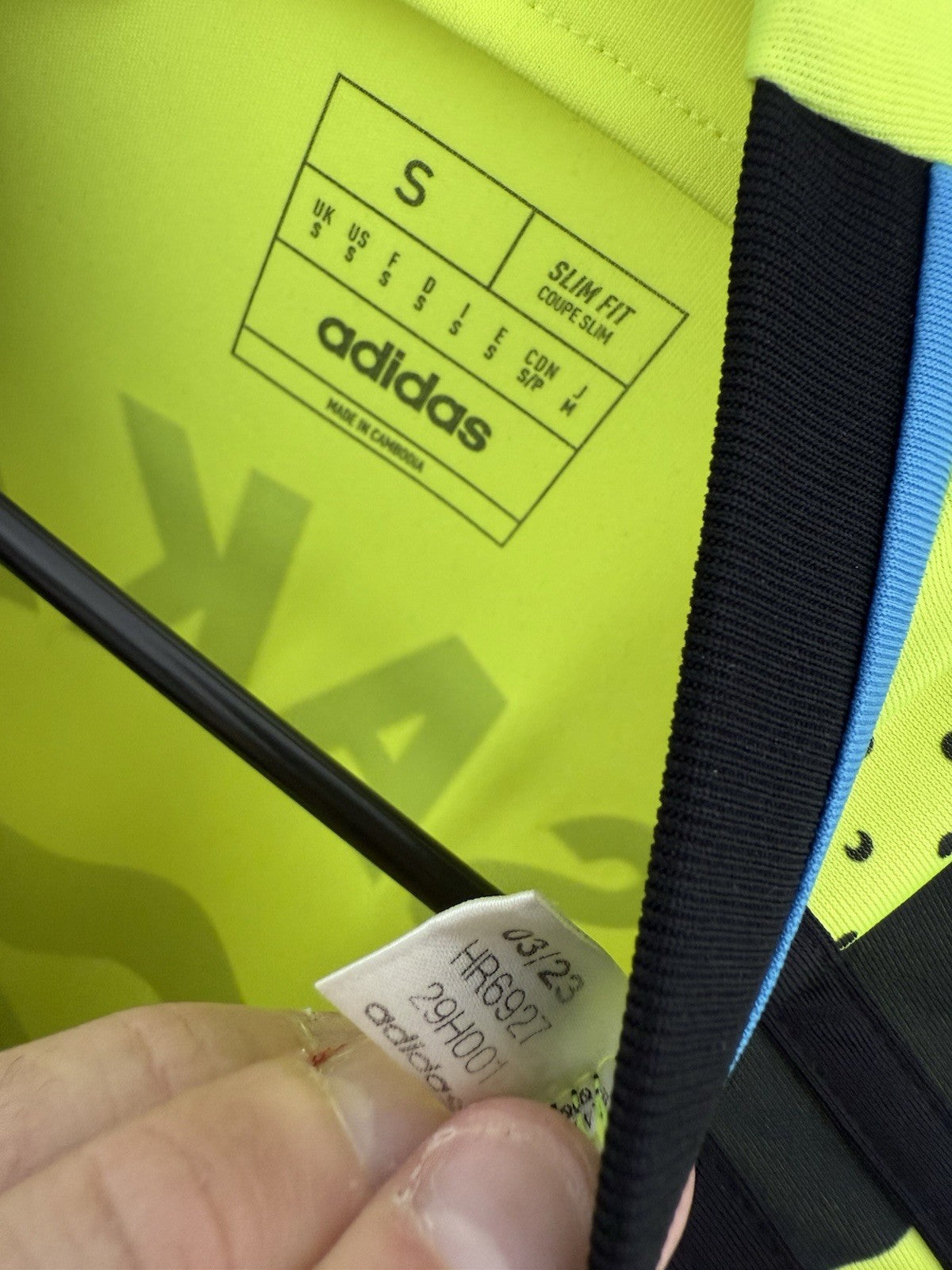 Arsenal Saka #7 2023/24 Small Away Shirt Adidas Excellent Condition HR6927