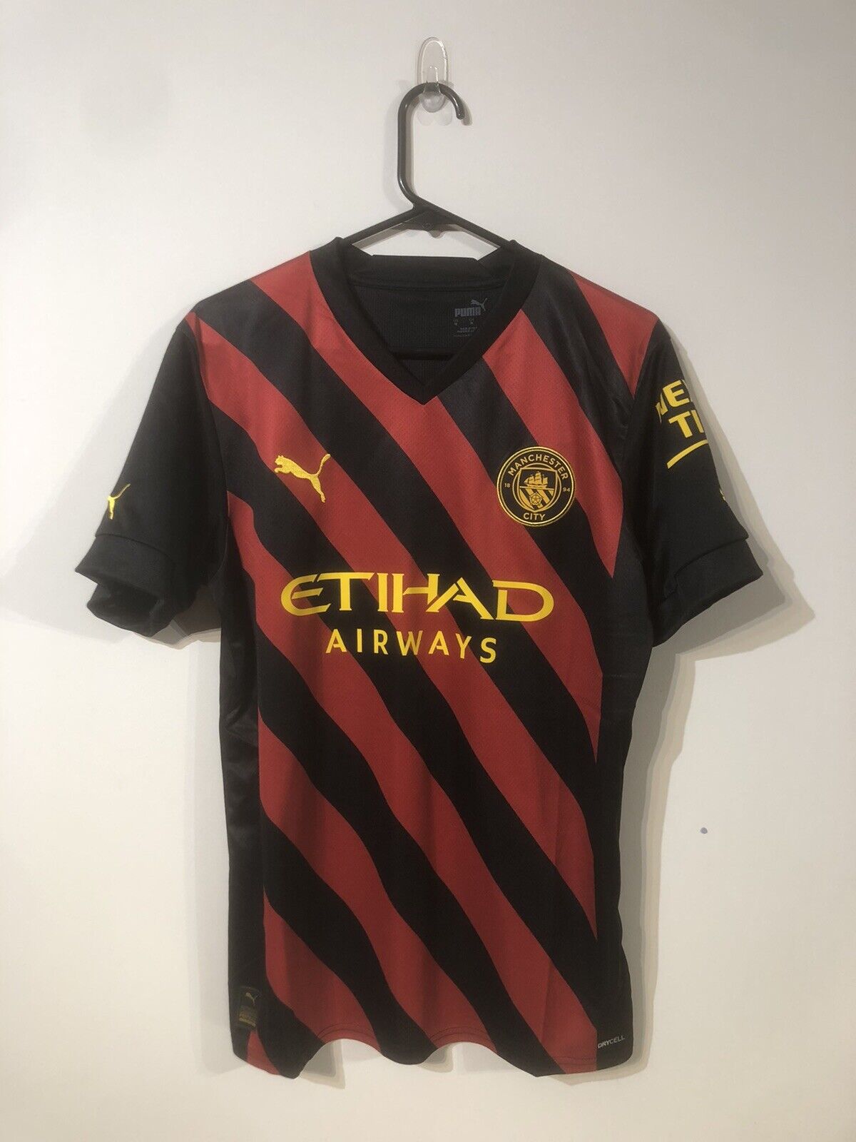 Foden #47 Manchester City Treble 2022/23 Medium Away Football Shirt BNWT
