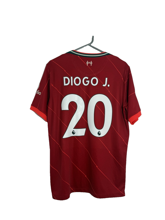 Liverpool Diogo J. #20 2021/22 Large Home Shirt Very Good Condition DB2560-688