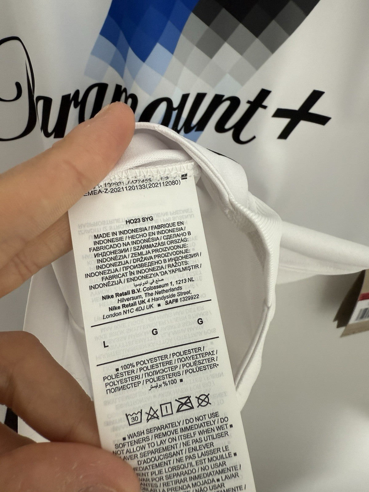 Inter Milan Thuram #9 2023/24 Chinese New Year Large Away Shirt BNWT DX2688-101