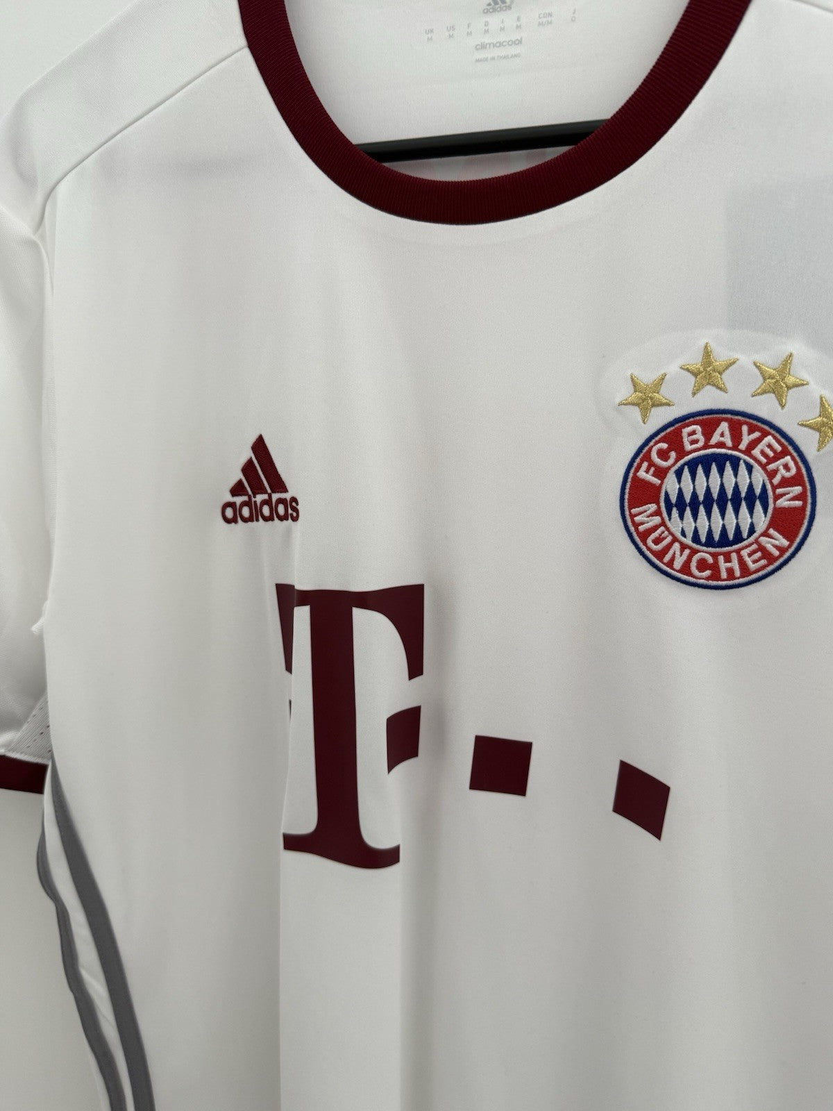 Bayern Munich Lewandowski #9 2016/17 Medium 3rd Shirt Adidas BNWT AZ4663