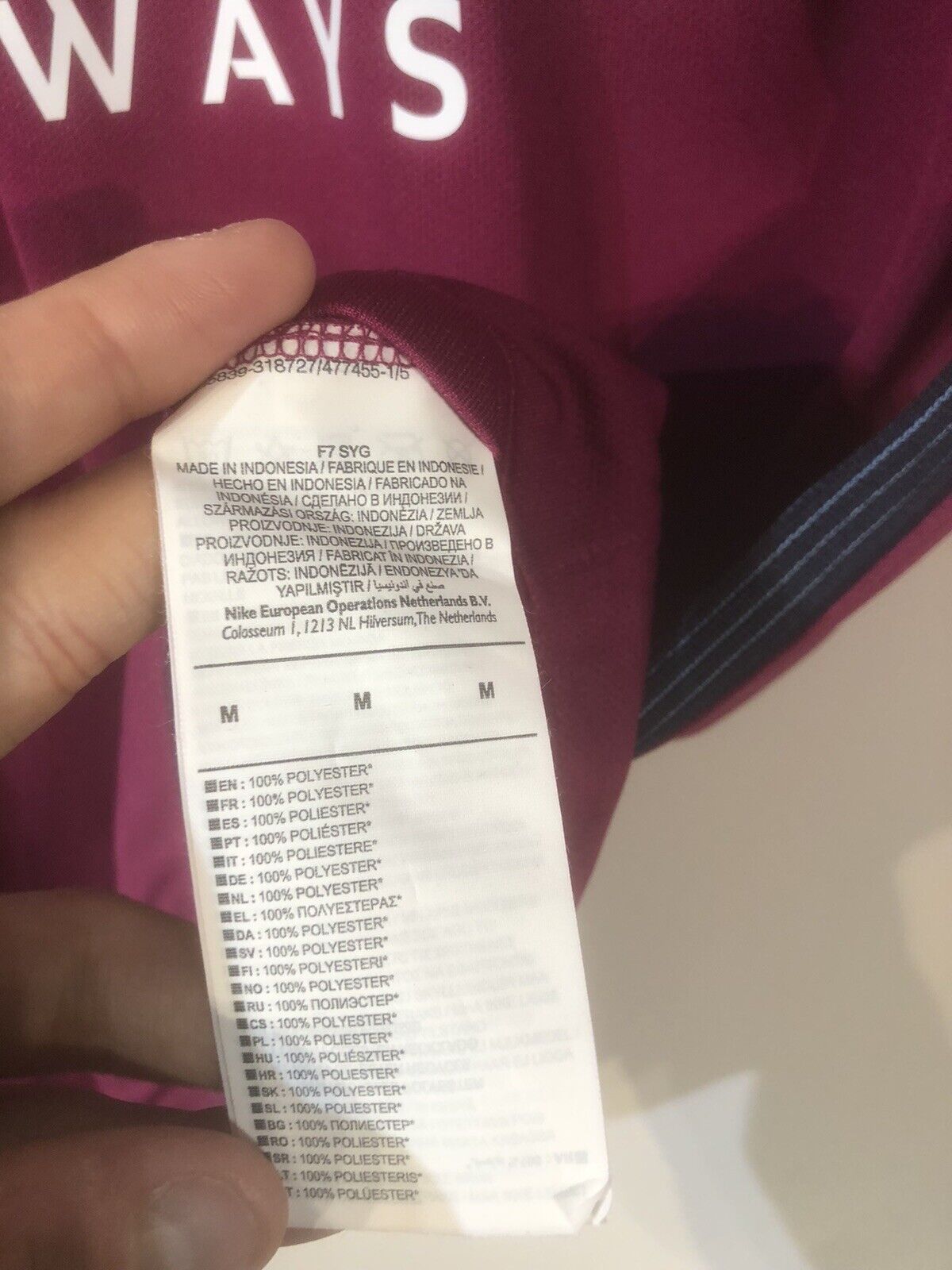 Gundogan #8 Manchester City 2017/18 Medium Away Football Shirt Nike BNWT