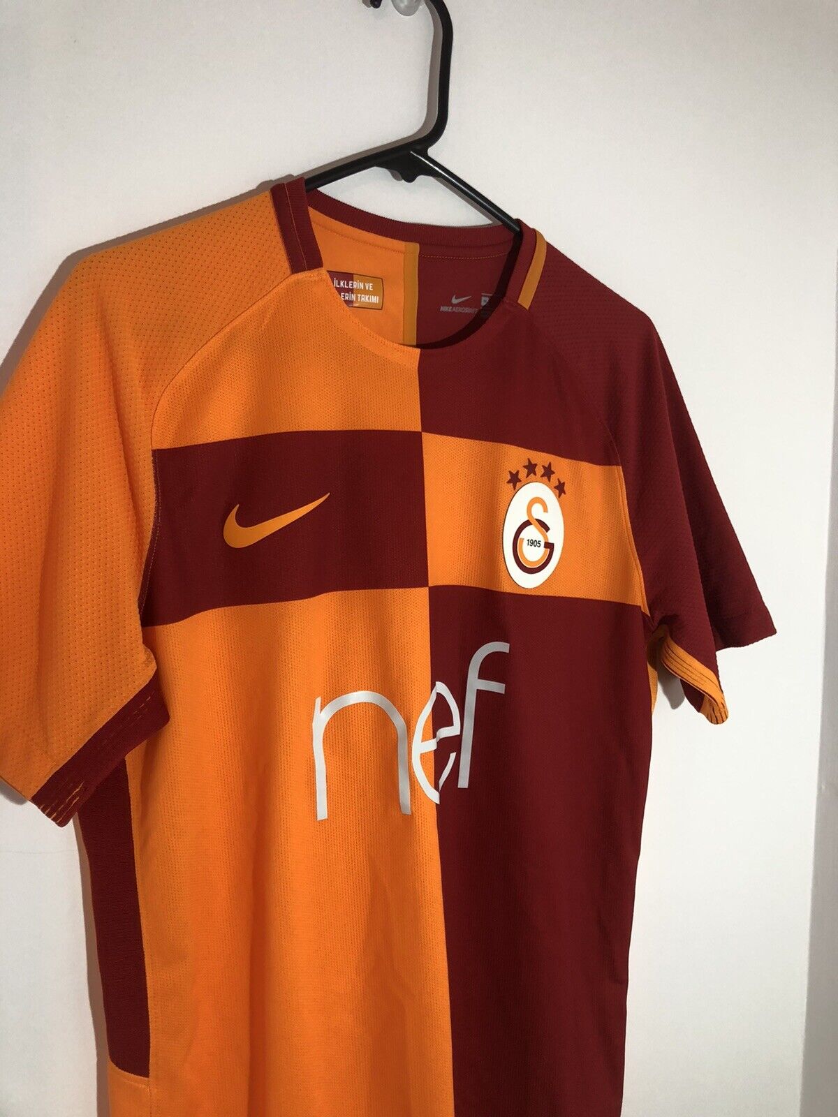 Galatasaray Medium Vaporknit Home 2017 18 Shirt Excellent Condition 850610 869