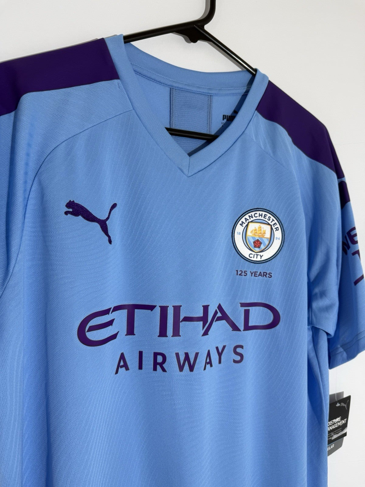 Manchester City Bernardo #20 2019/20 Large Home Shirt Puma BNWT 755586-01
