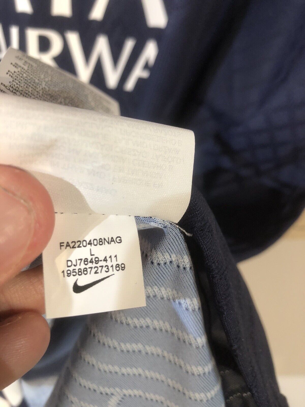 Messi #30 Paris St Germain CL DriFitAdv 2022/23 Large Home Shirt Excellent Condi