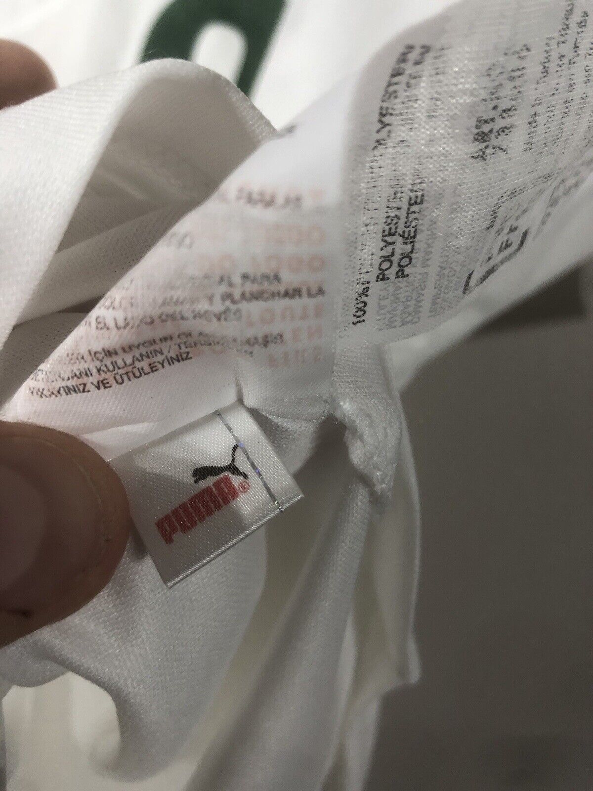 Ghezzal #9 Algeria WC 2010 Medium Home Shirt Puma Excellent Condition