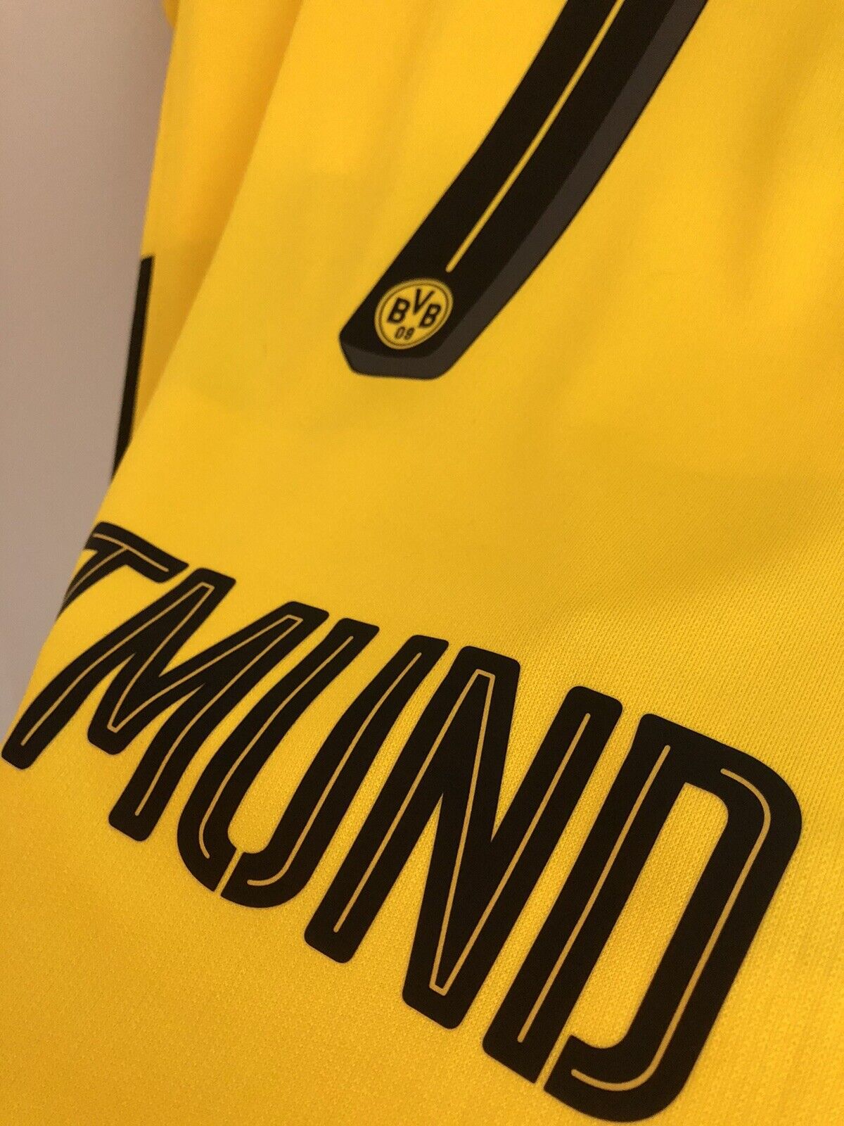 Sancho 7 Borussia Dortmund 2017 18 Medium Home Shirt Excellent Condition 751670