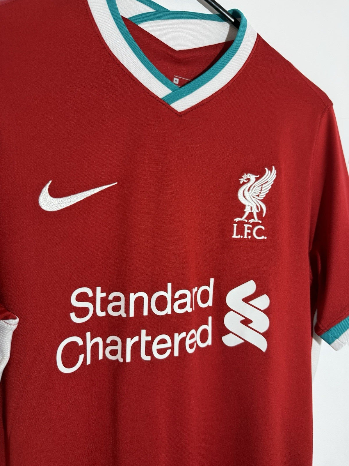 Liverpool Firmino #9 2020/21 Medium Home Shirt Excellent Condition CZ2636-687