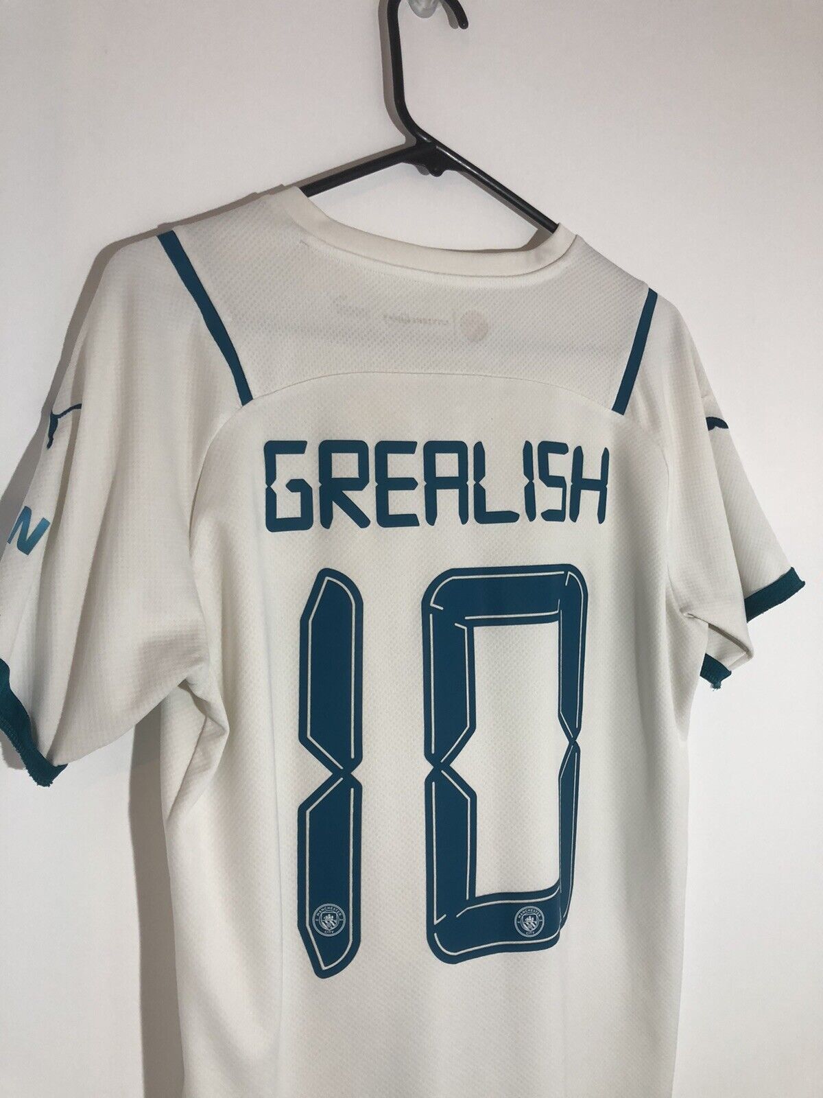 Grealish 10 Manchester City 2021 22 Medium Away Excellent Condition 759211 02