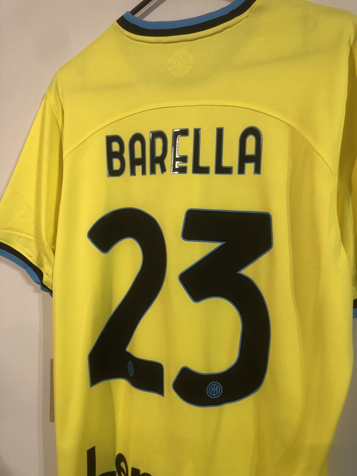 Barella #23 Inter Milan 2022/23 3rd Large Football Shirt Jersey Nike BNWT