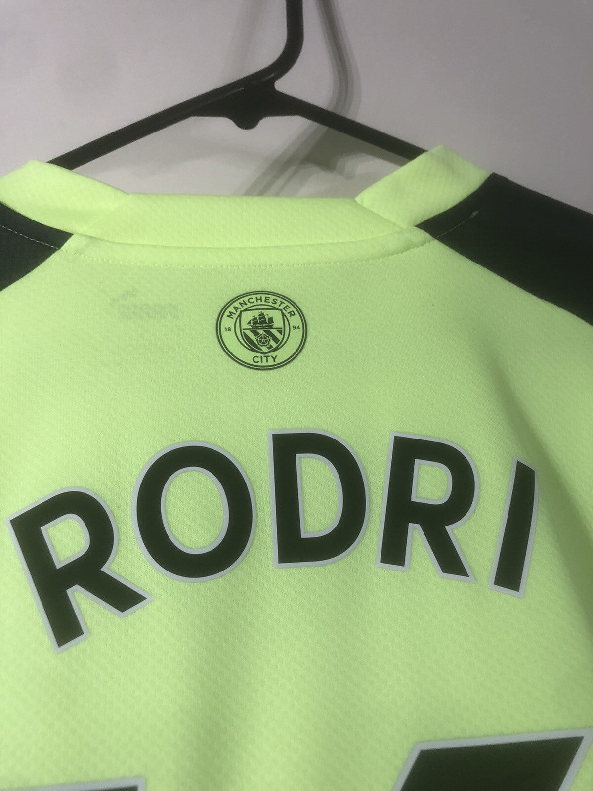 Manchester City Rodri #16 2022/23 Large 3rd Shirt Excellent Condition 765734-03
