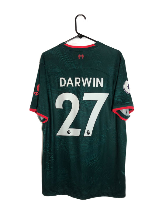 Liverpool Darwin #27 3rd XL 2022/23 Shirt Nike Excellent Condition DM1835-377