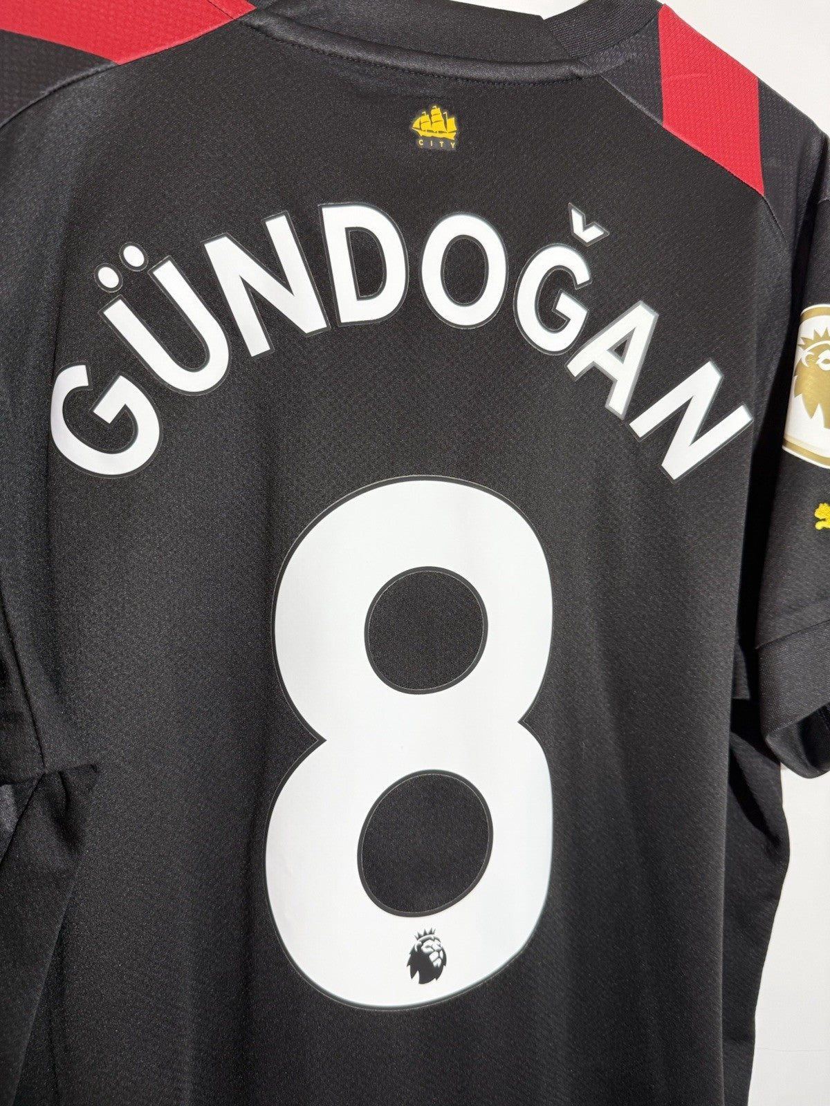 Manchester City Gundogan #8 2022/23 Large Away Excellent Condition 765722-02