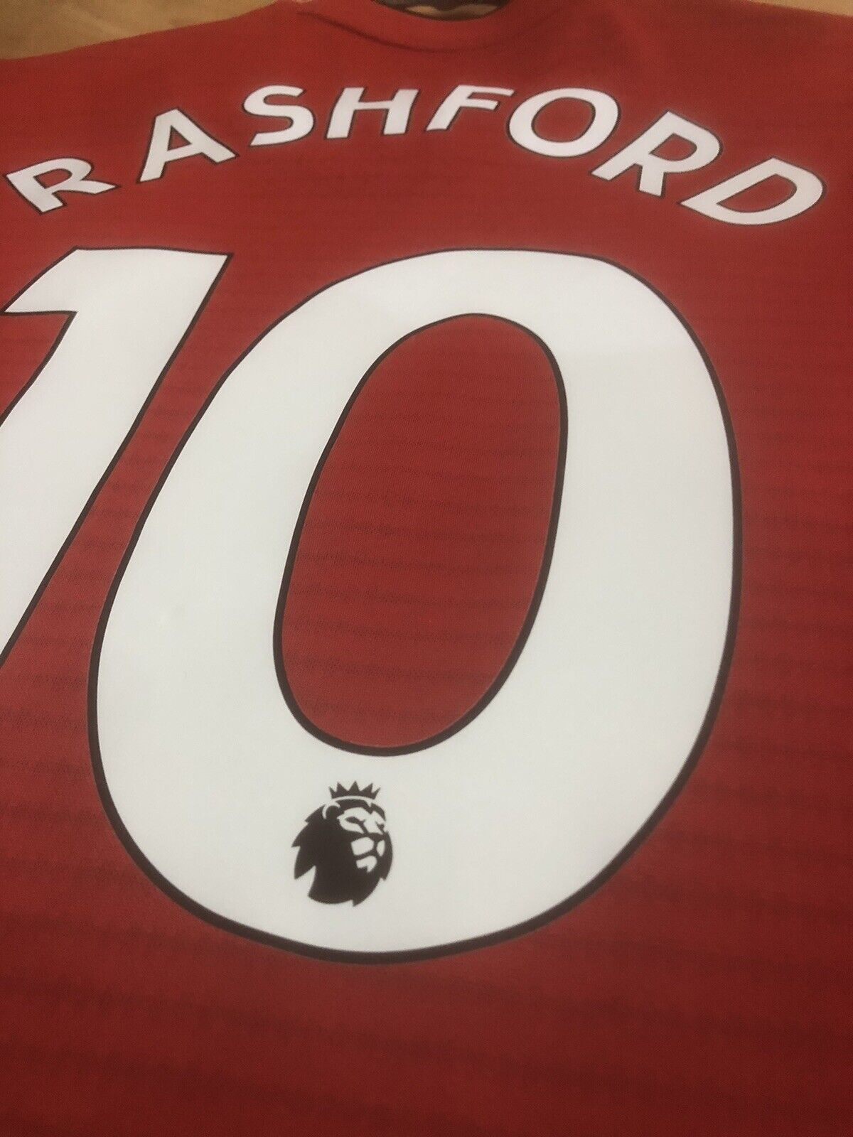 Rashford 10 Manchester United Medium 2018 19 Home Excellent Condition Cg0040