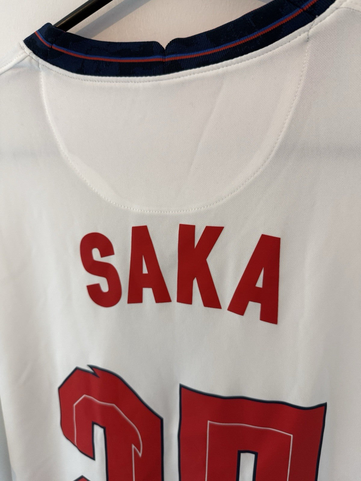 England Saka #25 2020 XL Home Shirt Excellent Condition CD0697-100