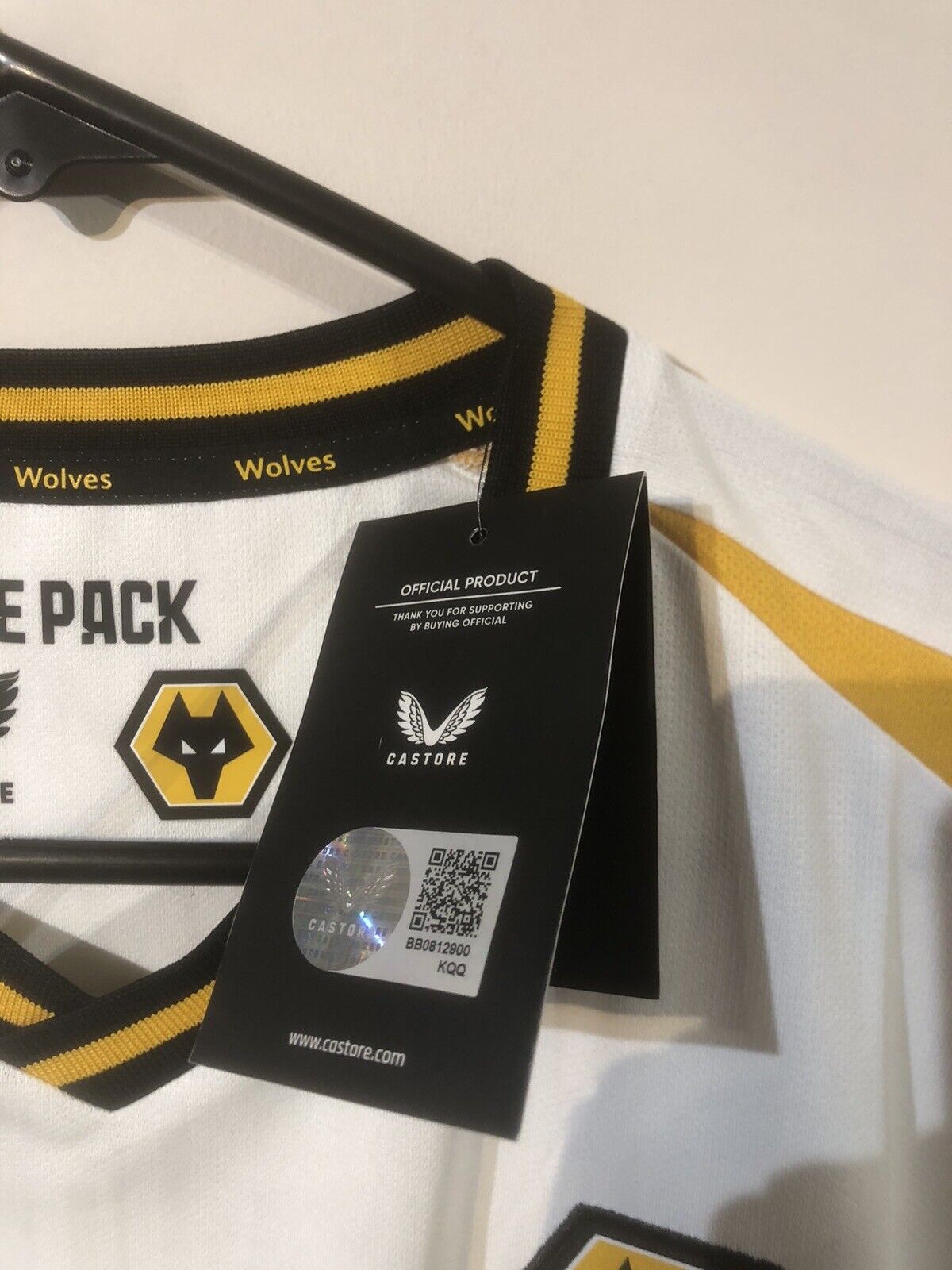 Fabio Silva #17 BNWT Wolves 2021/22 Large 3rd Football Shirt Jersey Castore