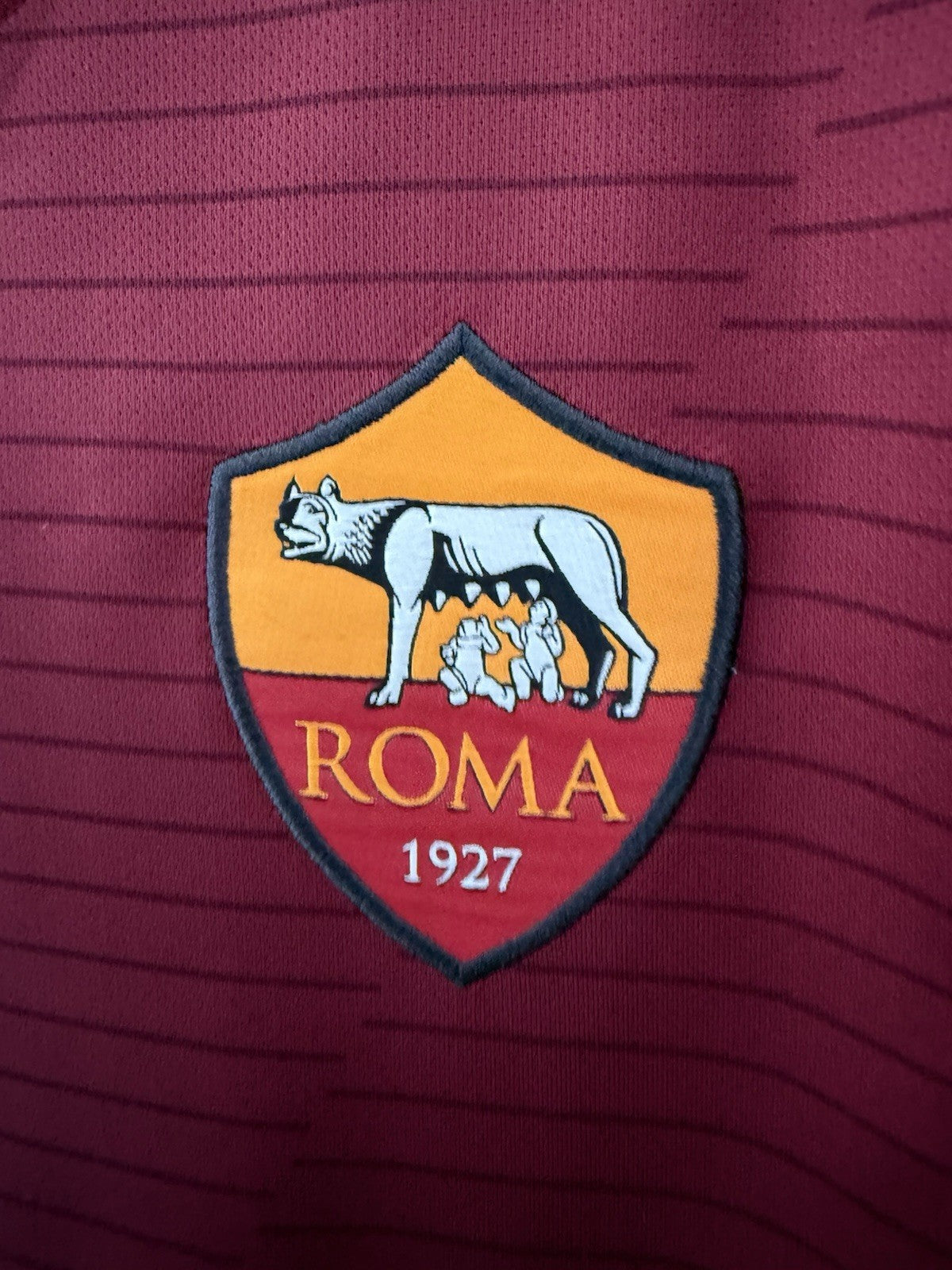 AS Roma Perotti #8 2016/17 Small Home Shirt Nike Excellent Condition 776967-677