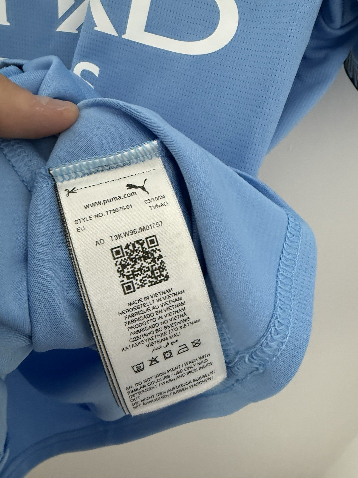 Manchester City Haaland #9 2024/25 Medium Home BNWT 775075-01