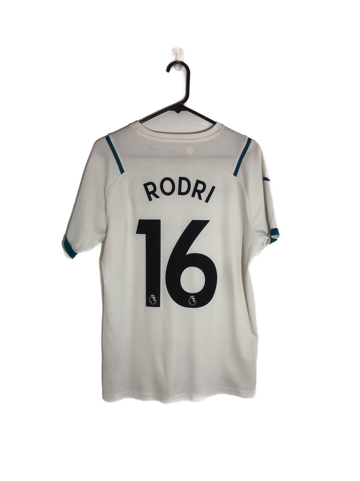 Rodri 16 Manchester City 2021 22 Medium Away Excellent Condition 759211 02