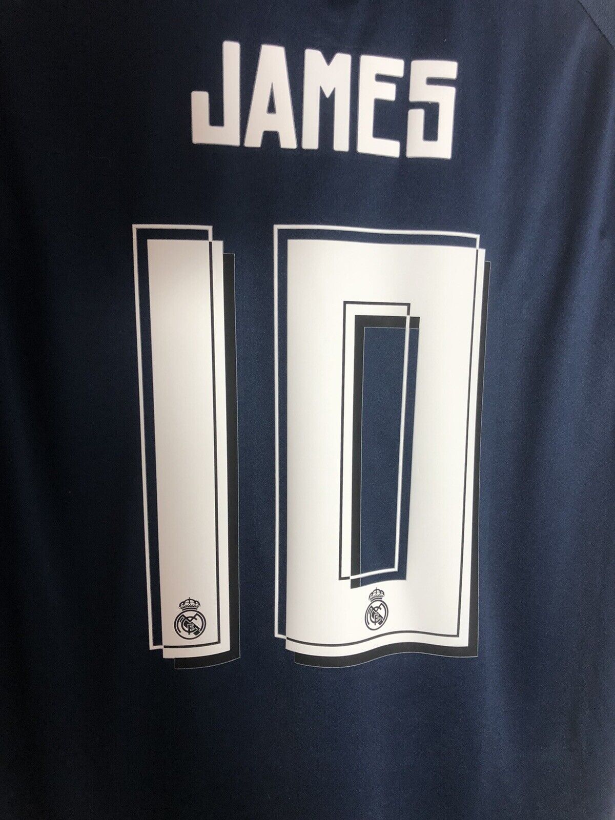 James 10 Real Madrid 2015 16 Large 3rd Shirt Very Good Condition S12676