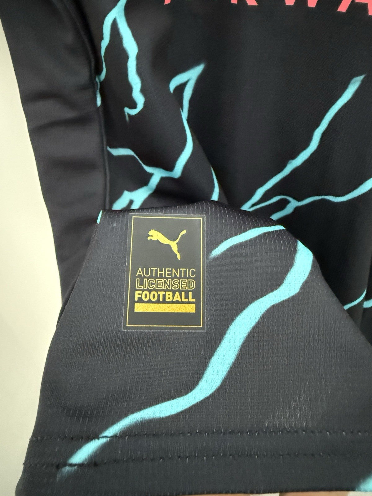 Manchester City Bernardo #20 2023/24 Large 3rd Brand New With Tag 770460-03