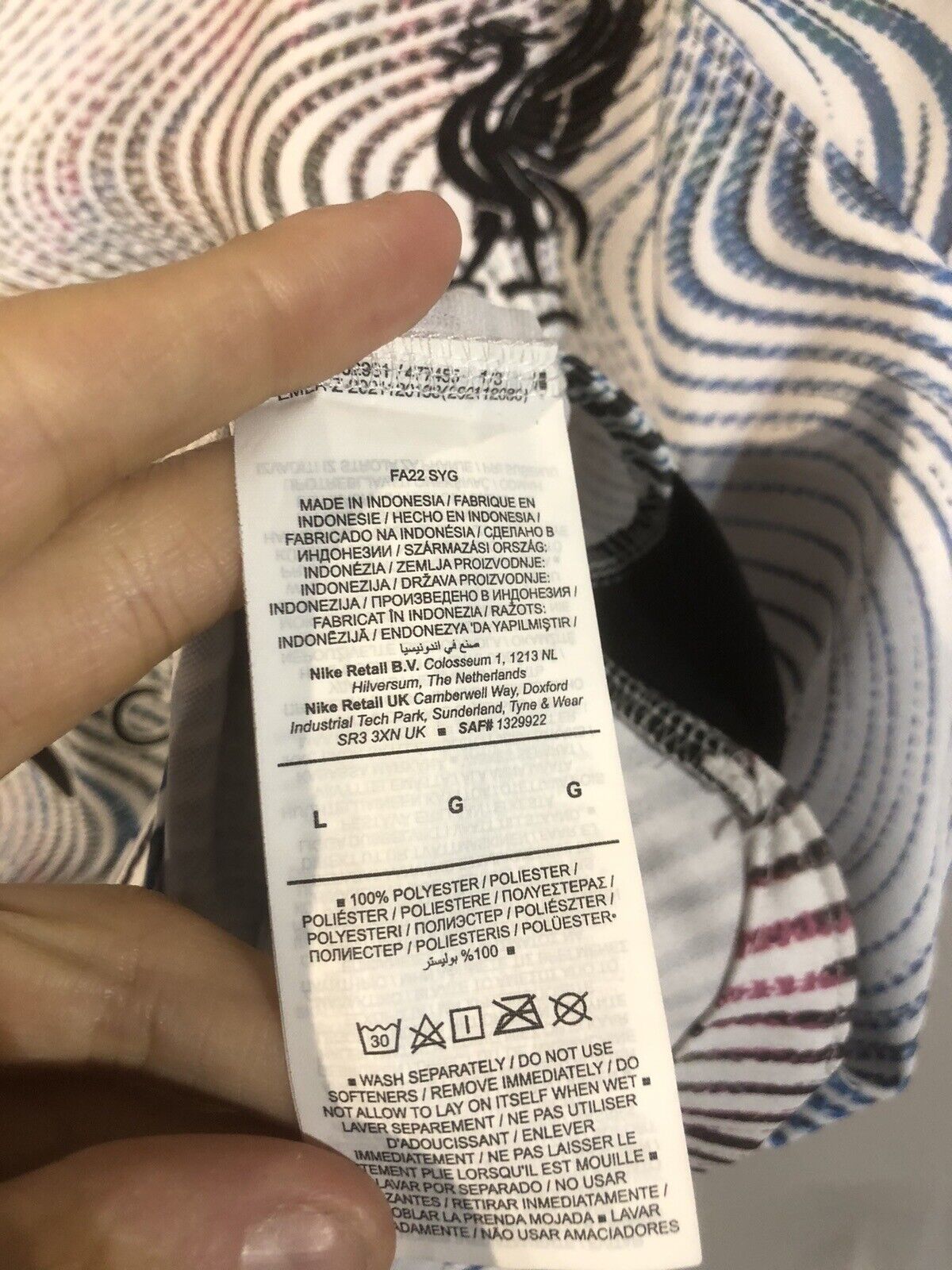 M. Salah #11 Liverpool Large 2022/23 Away Shirt Nike Excellent Condition