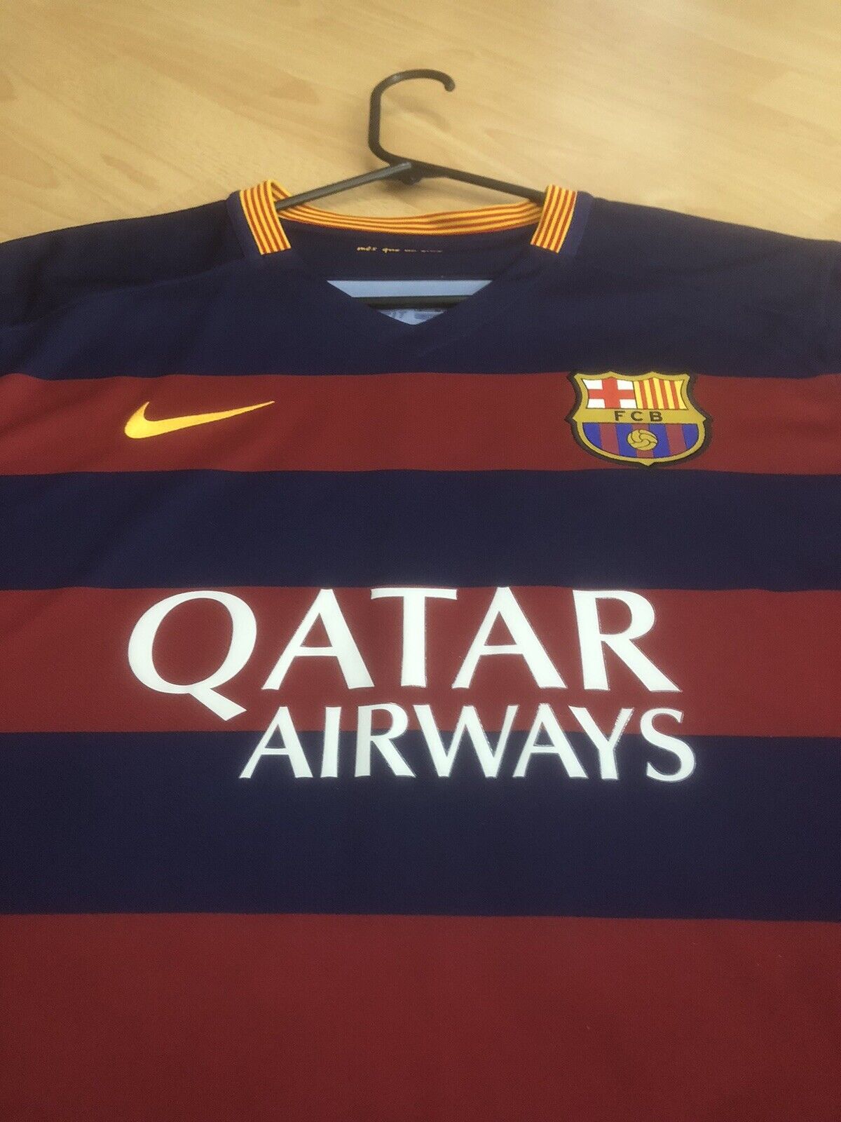 Messi 10 Barcelona 2015 16 Home Xl Shirt Nike Excellent Condition 658794 422