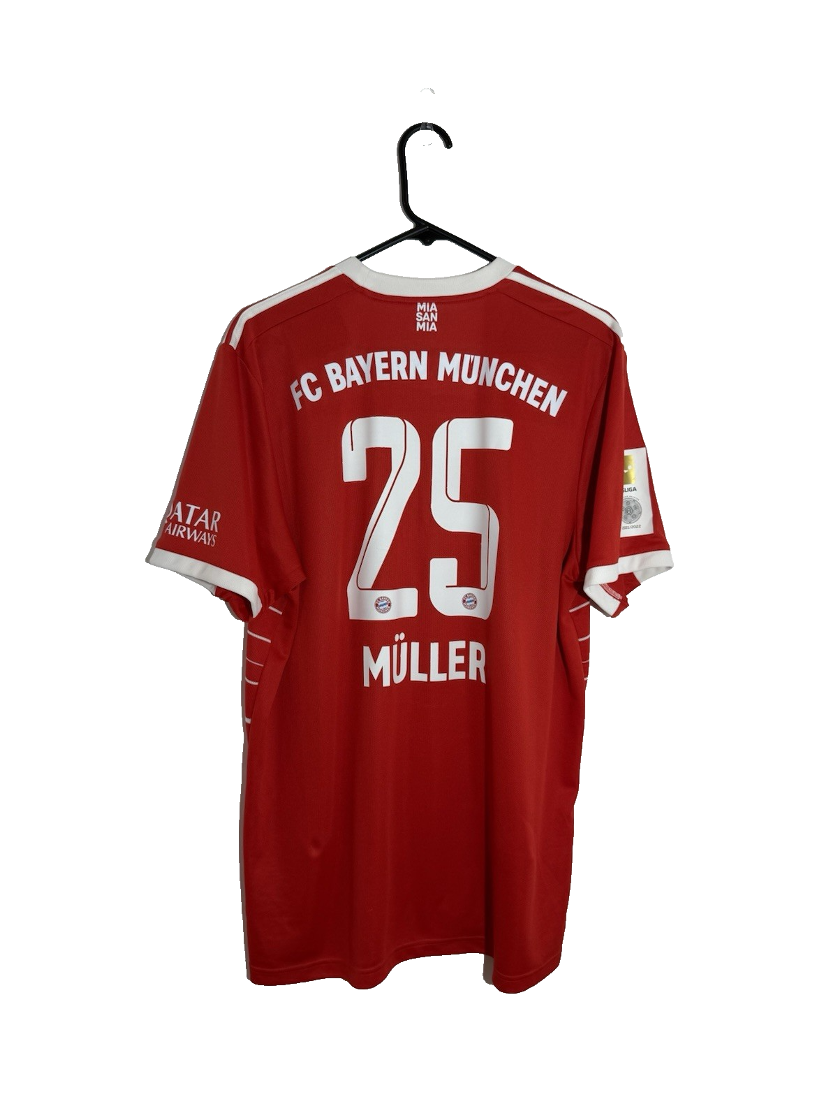 Bayern Munich Muller #25 2022/23 XL Home Shirt Excellent Condition H39900