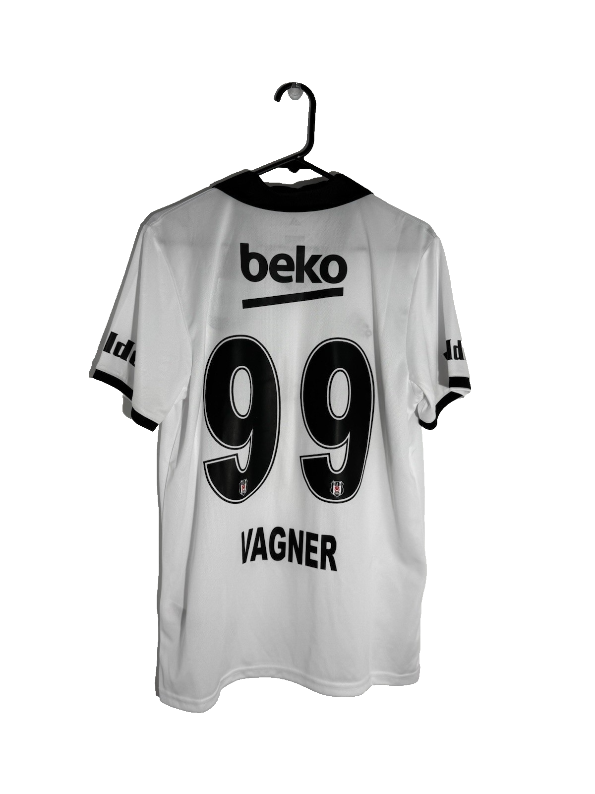Besiktas Vagner #99 2018/19 Medium Home Shirt Adidas Excellent Condition CG0691