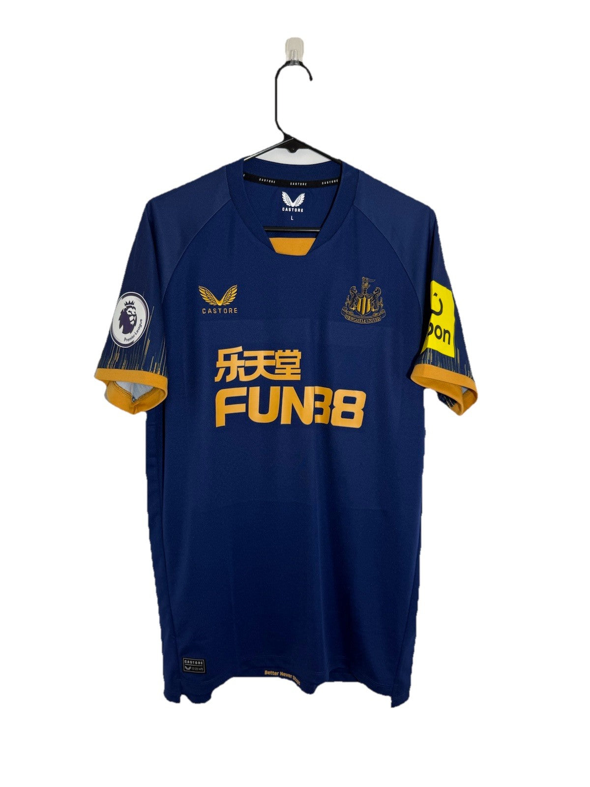 Newcastle United Bruno G. #39 2022/23 Large Away Shirt BNWT