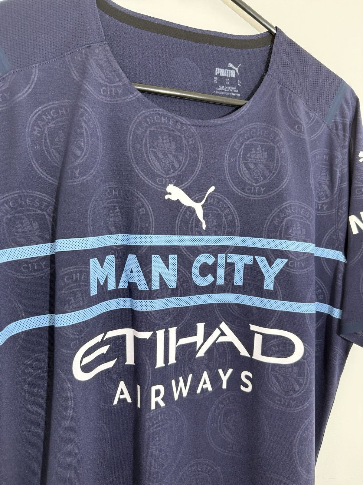 Manchester City Gundogan #8 2021/22 XL Authentic 3rd Shirt Puma BNWT 759218-03