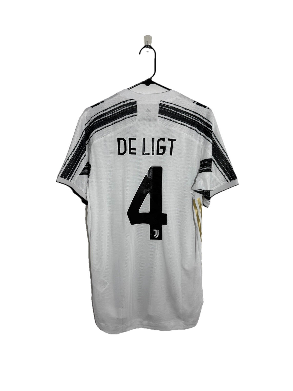 Juventus De Ligt #4 2020/21 Medium Home Shirt Adidas BNWT GJ7601
