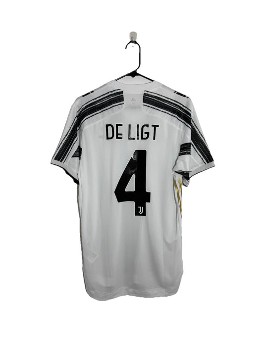 Juventus De Ligt #4 2020/21 Medium Home Shirt Adidas BNWT GJ7601